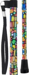Stylish Adjustable Walking Stick for Men & Women – Lightweight Aluminum Cane