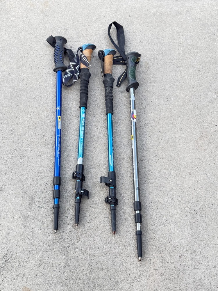 Lot of 4 Mountainsmith Individual Trekking Poles