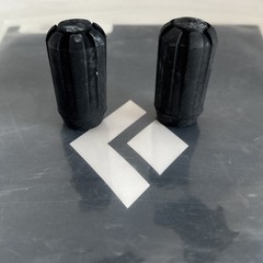 Black Diamond NEW Trekking Pole Tip Protectors, Black Rubber Tips—SHIPS IN 24 HR