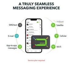 Satellite Communicator – Two-Way Global SMS Text Messenger & Email, Emergency SO