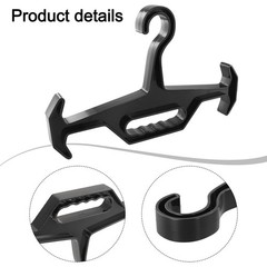 Heavy Duty Vest Hanger with Grip Handle for Easy Carrying of Heavy Gear