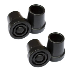 4Pcs Rubber Walking Stick Ferrule Noise-Reducing 19Mm Durable Heavy Duty Walking