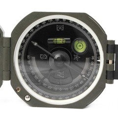 For Outdoor Hiking Camping Survival Marching Pocket Transit Army Geology Compass