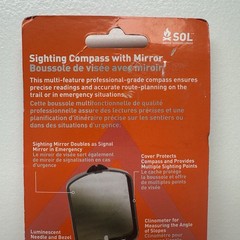 Ready Brands Survive Outdoors Longer Sighting Compass with Mirror Survival Gear