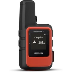 Garmin inReach Mini 2 Portable Satellite GPS Navigator, Red +Accessory Bundle