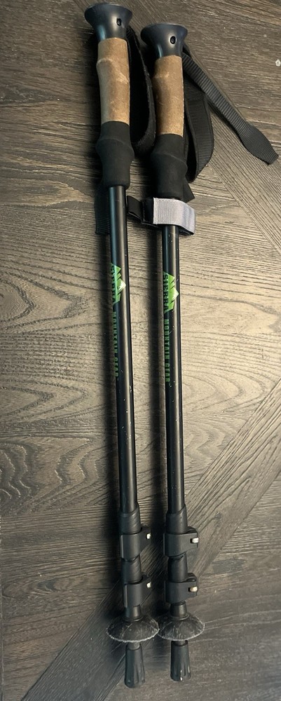 Sierra Mountain Gear Aluminum Quick Adjust Trekking Poles 54” Backpacking