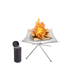 Backpack Stove Folding Wood Stove Lightweight And Portable Campfire Cooking