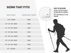 Lightweight Aluminum Trekking Poles – Adjustable Locks & Comfort Grip for Hiking