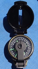 Lensatic Engineer Directional Compass Model 550 Excellent Condition Factory Box