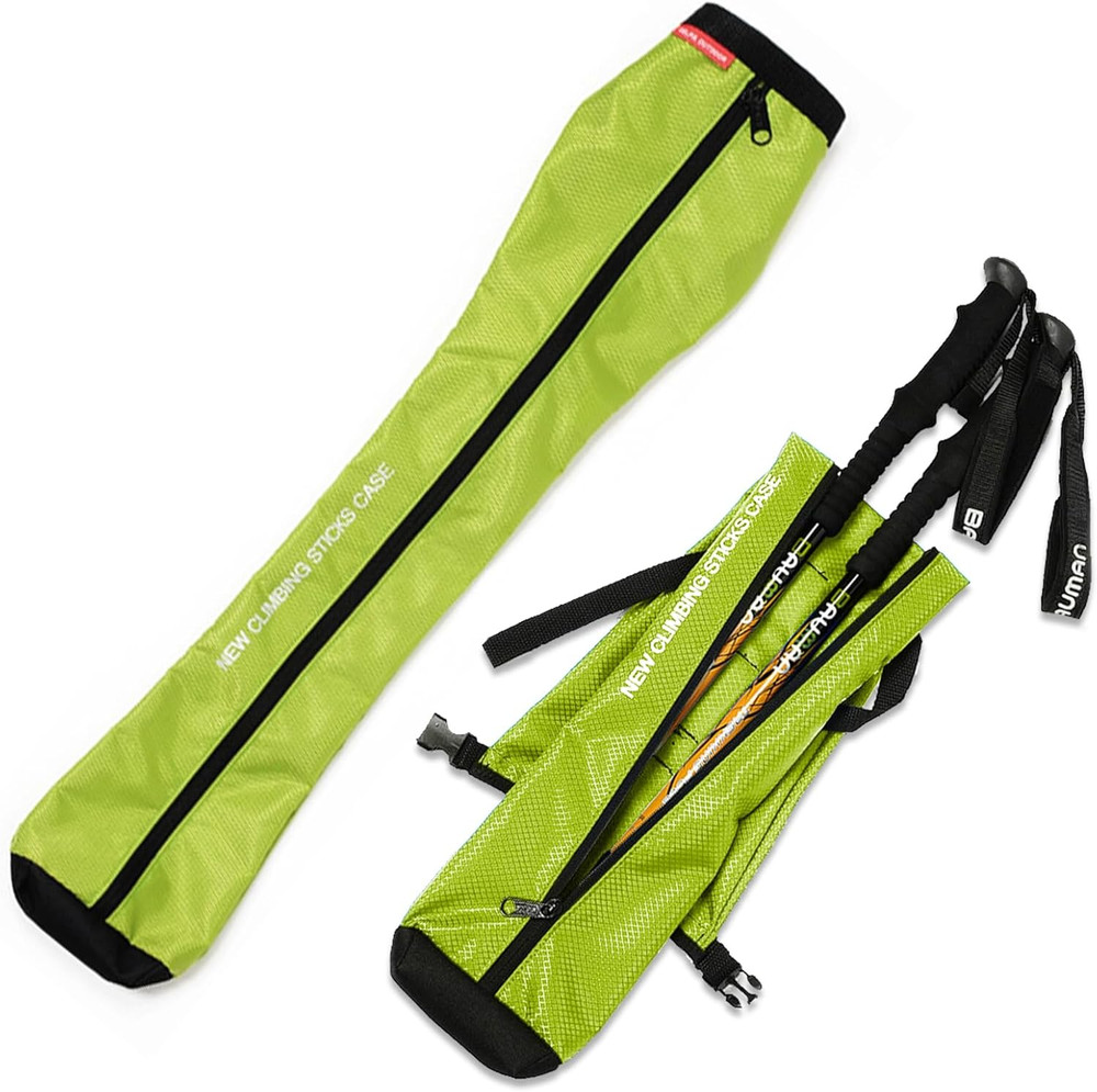Portable Trekking Pole Carrying Bag Storage Bag Pouch with Zipper for Walking St
