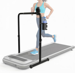 Adjustable 21.3″ Wide Handle Bar for Walking Pad with Cup & Phone Holder