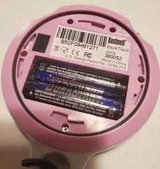 AS-IS Bushnell BackTrack GPS Personal Location Device Compass 360052 Pink