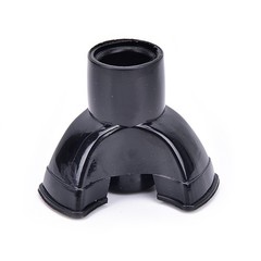 Walking Stick Cane Crutch Pad Rubber Heavy Duty Ferrule End Bottom 19mm BLRC HB