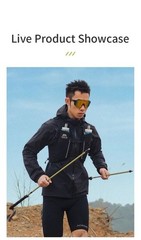 AONIJIE E4220 2PCS Carbon Fiber Trekking Poles Foldable Hiking Running