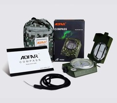 Waterproof Military Compass with Map Measurer – Ideal for Adventures