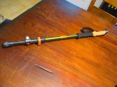 Ozark collapsible Hiking, walking retractable adjustable & wrist attachment