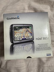 OPEN BOX GARMIN GPS Nuvi 885T 4.3-In Widescreen Bluetooth Touch Screen W Stand