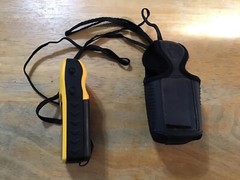 ETREX HANDHELD GARMIN 12 CHANNEL NAVIGATION SYSTEM WORKING WITH CASE