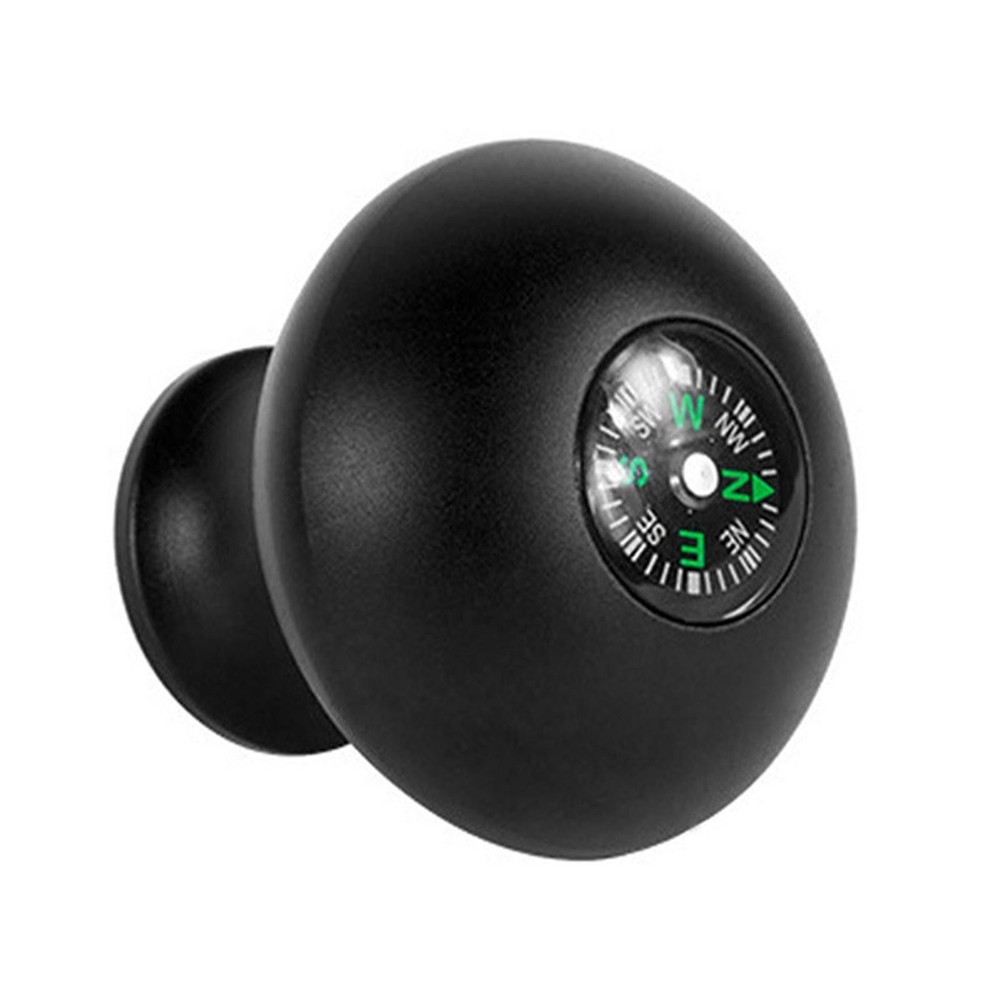Trekking Poles Knob Handle Grip with Compass, 1/4 to 3/8 Hole Waterproof for