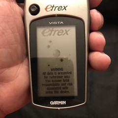 Garmin eTrex Vista Handheld GPS Works
