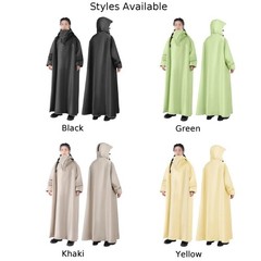 Full Body Waterproof Motorcycle Raincoat With Thickened Extended Sleeves Design