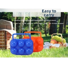 Lightweight for 2 Egg Carrier for Hiking For Camping Picnics Portable PP Box
