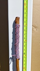 45″ Hiking Stick w/ Red White and Blue Cord Grip