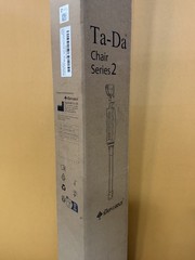 STEP2GOLD Ta-Da Chair Series 2, Portable Trekking Hiking Pole in Red 34.2″