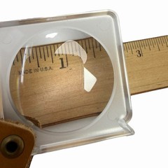 Eddie Bauer Leather Covered Compass & Magnifier 1920 Logo Outdoor Gear