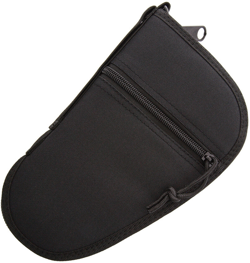 Zip Up 9.5″ Pistol Case Black Cordura Construction + Soft Lining gun ac184
