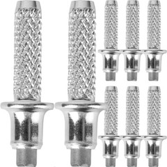 8 Pcs Tungsten Steel Tips for Walking Sticks Feet Hiking Poles Cane Replaceable
