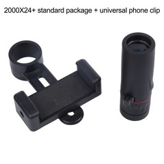 2000×24 Focusing Monocular with Phone Mount for Birding and Nature Viewing