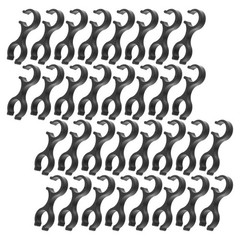 40 Pcs Walking Pole Clamps Plastic Buckle Clips Trekking Pole Clip Holder