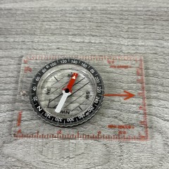 Vintage Silva System Compass with Ruler