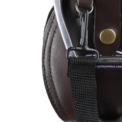 Outdoor Walking Stick with Leather Seat Hunting Stick Chair Camping Fish Stool