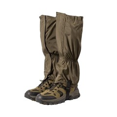 Adjustable Hiking Gaiters Boot Cover Anti Slip Elastic Middle Cord 135g