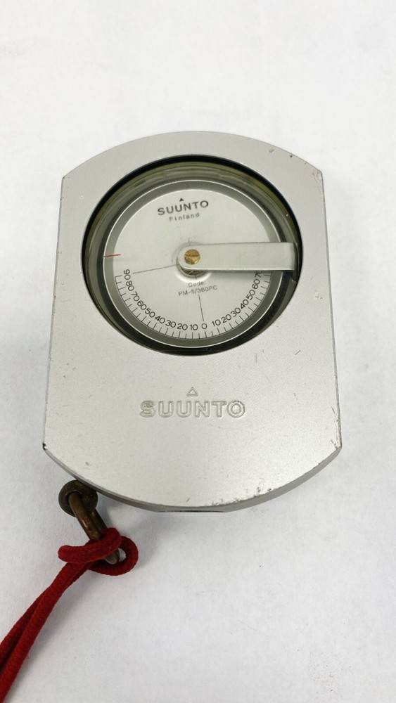 SUUNTO Instrument Hand Held Clinometer PM-5/360 PC Made in Finland Untested