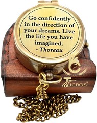 Thoreau “Go Confidently in The Direction of Your Dreams” with Inspirational Quot