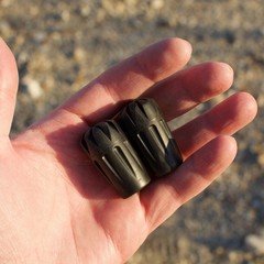 Trekking Pole Boot Tips, Rubber Caps, Replacement Feet, Hiking, Walking, Pair