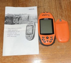 Magellan eXplorist 100 Handheld GPS Receiver Orange for Hiking Parts