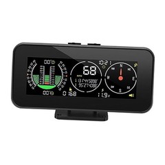 Car Inclinometer Angle Slope Meter Digital HUD GPS Level Tilt Meter , Real