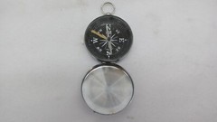Vintage Flip Lid Compass Pendant 1 3/4″ LW2