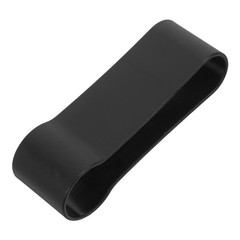 Trekking Cane Wrist Strap Black Plastic with Holder Clip for Walking Sticks