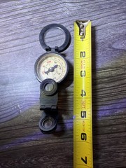 Vintage Wilkie Western Germany Radian Tone Pocket Sighting Compass
