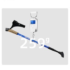 2x Trekking Poles Nordic Walking Hiking Sticks Anti-shock Adjustable Alpenstock