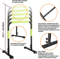 Walking Pad Handle Bar Only, Compatible with Walking Pads 24.4” Wide, Adjustabl