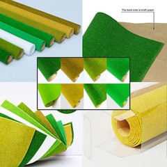 Model Grass Turf Mat Roll for Wargame Scenery and Railway Model Accessories