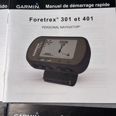 NEW Garmin Foretrex 401 301 Accessory Kit – Wrist Strap, Manuals, CD *NO WATCH*
