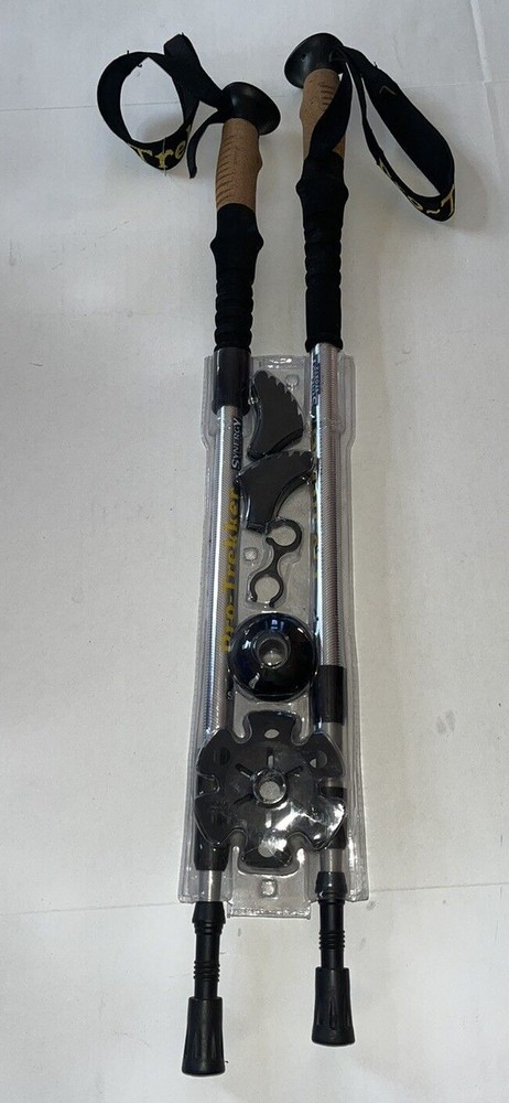 TREKKING Synergy Sportz Poles All Season 3 Section Telescopic Up To 135cm NWT