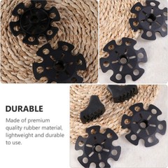 8PCS Climbing Trekking Pole Tips Disk Walking Stick Baskets Outdoor